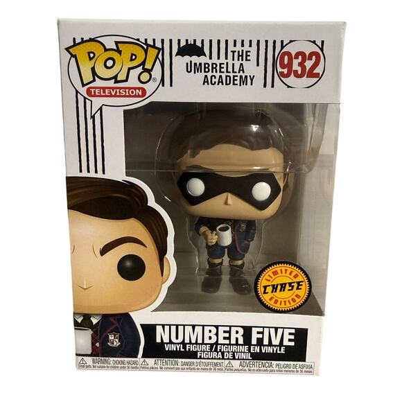 Funko Other - Funko Pop Television The Umbrella Academy Number Five 932 Chase Limited Edition